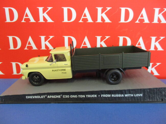 Die cast 1/43 Modellino Camion 007 James Bond Chevrolet Apache C30 One-Ton Truck