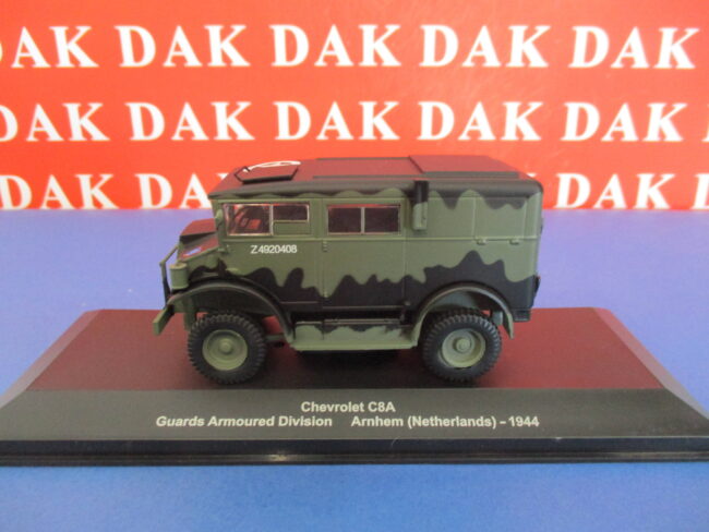 Die cast 1/43 Modellino Chevrolet C8A Guards Armoured Division Arnhem 1944