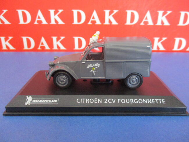 Die cast 1/43 Modellino Auto Citroen 2CV Furgonata Michelin