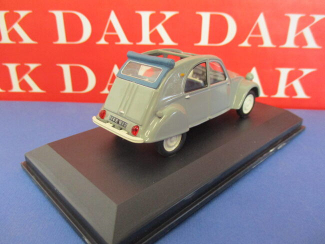 Die cast 1/43 Modellino Auto Citroen 2CV 1957 Tetto Aperto - immagine 3