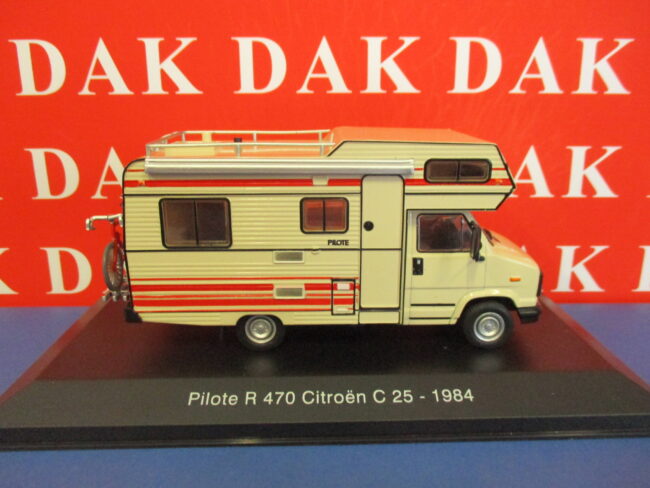 Die cast 1/43 Modellino Camper Citroen C25 Pilote R 470 1984