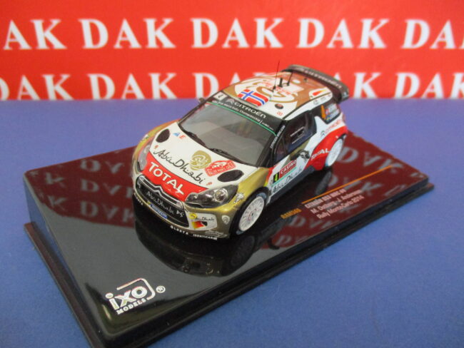 Die cast 1/43 Modellino Auto Citroen DS3 WRC N4 Rally Monte Carlo 2014 M.Ostberg - immagine 2