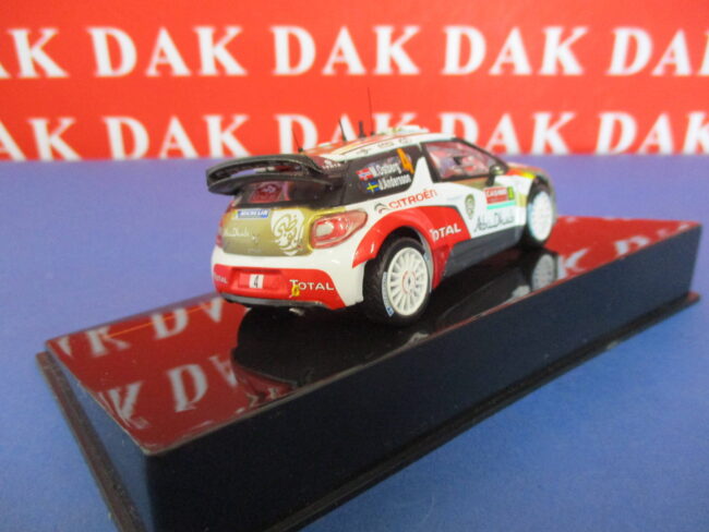 Die cast 1/43 Modellino Auto Citroen DS3 WRC N4 Rally Monte Carlo 2014 M.Ostberg - immagine 3