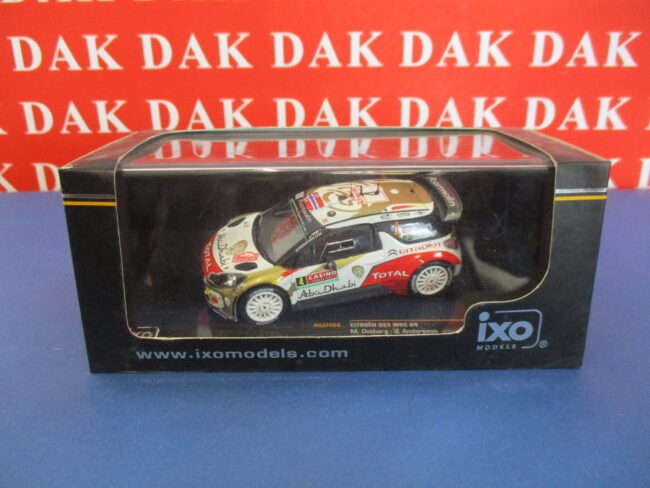 Die cast 1/43 Modellino Auto Citroen DS3 WRC N4 Rally Monte Carlo 2014 M.Ostberg - immagine 5