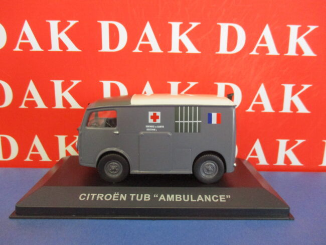 Die cast 1/43 Modellino Furgone Pubblicitario Citroen Tub Ambulance Ambulanza - immagine 2