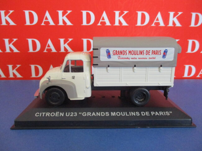 Die cast 1/43 Modellino Furgone Pubblicitario Citroen U23 Grands Moulins Paris - immagine 2