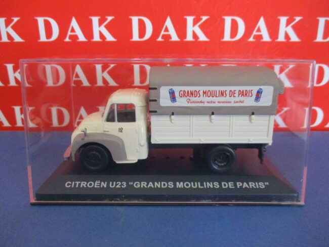 Die cast 1/43 Modellino Furgone Pubblicitario Citroen U23 Grands Moulins Paris - immagine 4