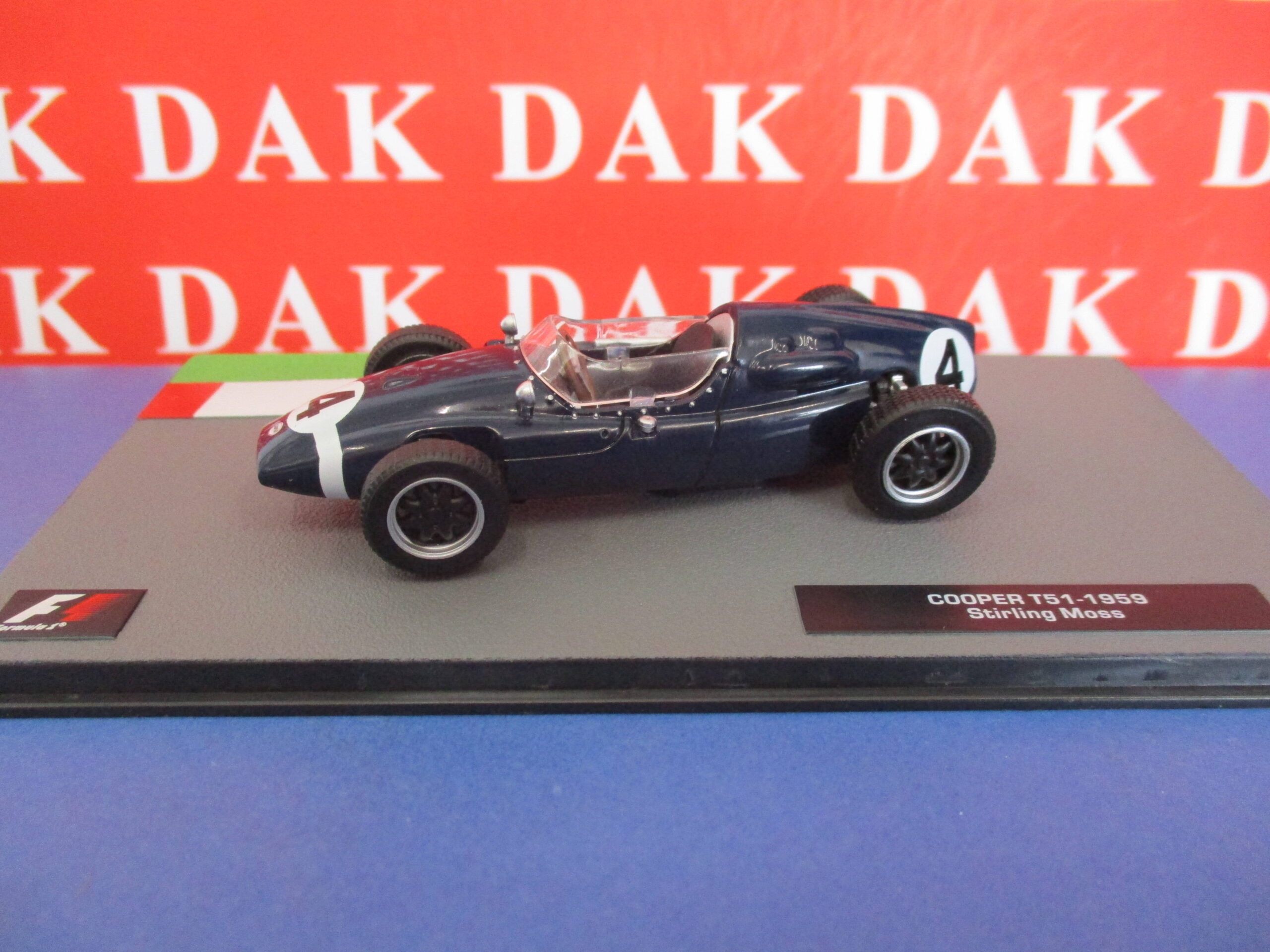 Die-cast 1/43 Modellino Auto F1 Cooper T51 1959 S. Moss