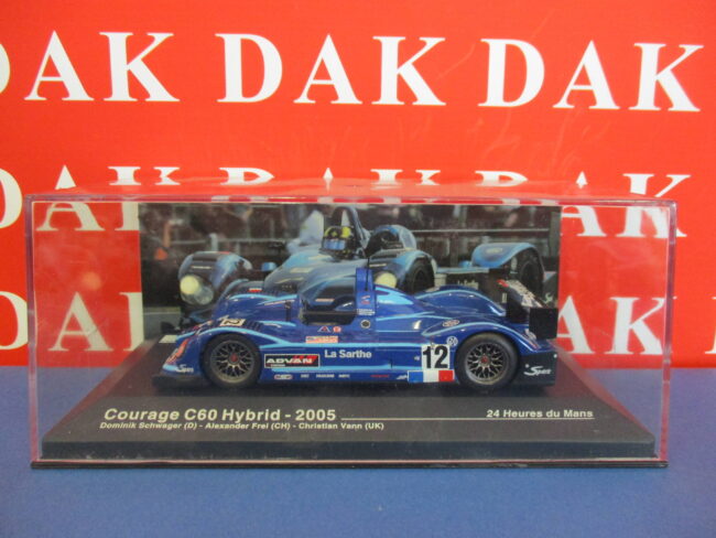 Die cast 1/43 Modellino Auto Courage C60 Hybrid 24H Le Mans 2005 - immagine 4