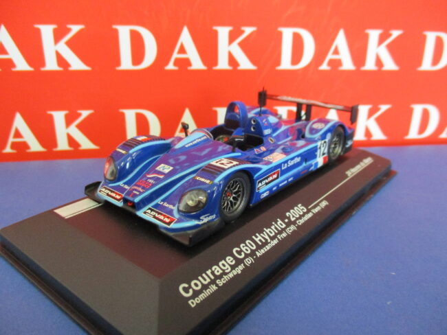 Die cast 1/43 Modellino Auto Courage C60 Hybrid 24H Le Mans 2005 - immagine 2