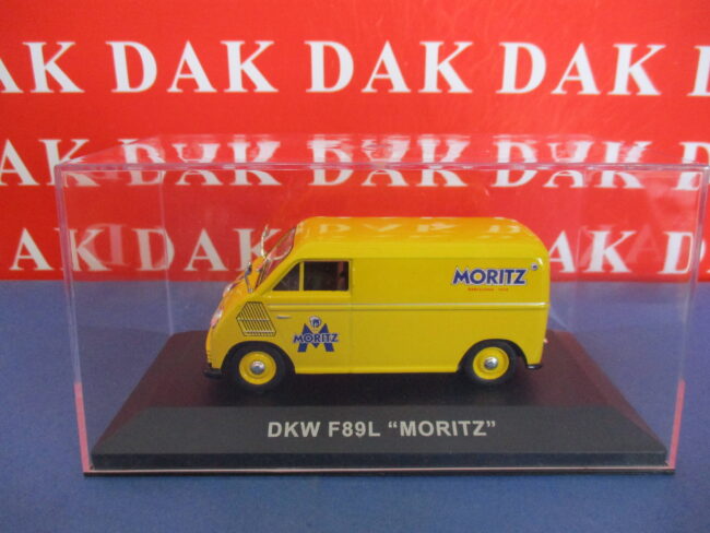 Die cast 1/43 Modellino Furgone Pubblicitario DKW F89L Birra Cerveza Moritz - immagine 4