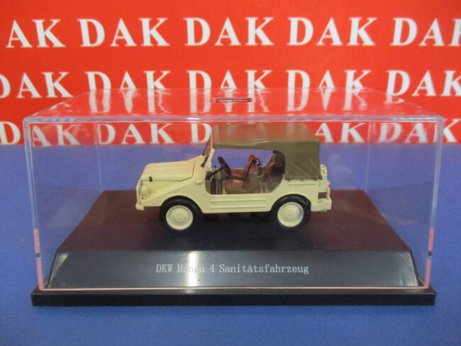 Die cast 1/43 Modellino Auto Jeep DKW Munga 4 ambulanza chiusa by Starline - immagine 4