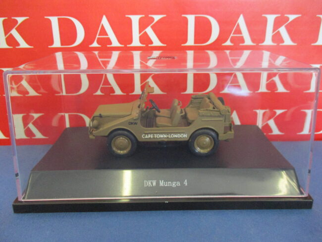 Die cast 1/43 Modellino Auto DKW Munga 4  Cape Town - London aperta by Starline - immagine 4