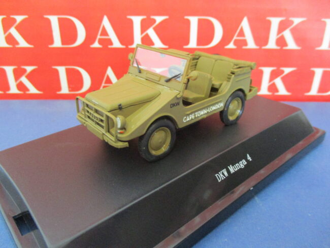 Die cast 1/43 Modellino Auto DKW Munga 4  Cape Town - London aperta by Starline - immagine 2