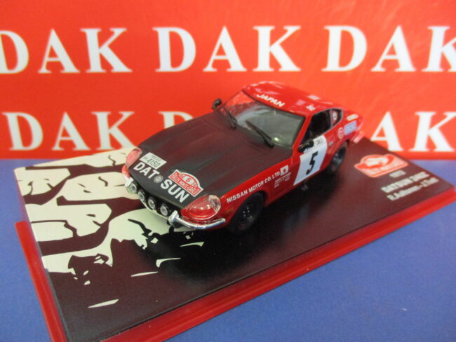 Die cast 1/43 Modellino Auto Datsun 240Z Rally Monte Carlo 1972 R. Aaltonen - immagine 2