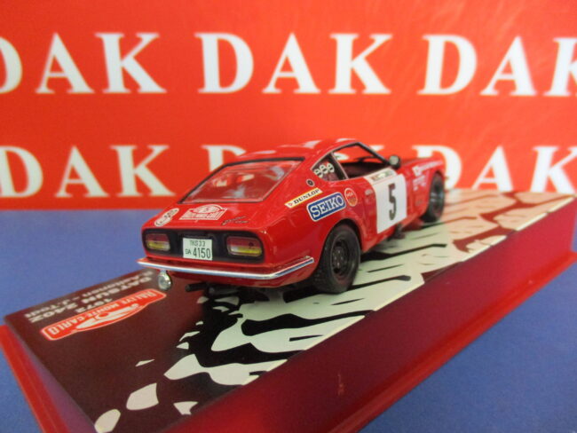 Die cast 1/43 Modellino Auto Datsun 240Z Rally Monte Carlo 1972 R. Aaltonen - immagine 3