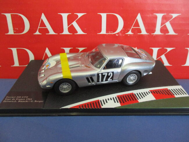 Die cast 1/43 Modellino Auto Ferrari 250 GTO N172 Tour de France 1964 L. Bianchi