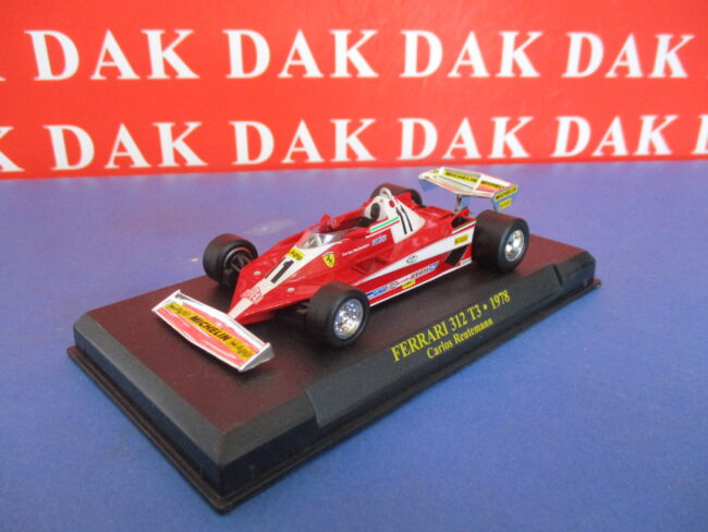 Die cast 1/43 Modellino Auto F1 Ferrari 312 T3 1978 C. Reutemann - immagine 2