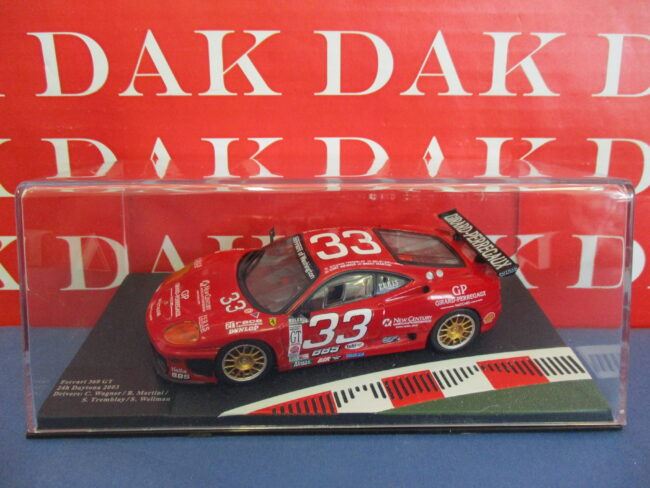 Die cast 1/43 Modellimo Auto Ferrari 360 GT N33 24H Daytona 2003 - immagine 4