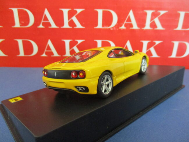 Die-cast 1/43 Modellino Auto Ferrari 360 Modena 1999 gialla - immagine 3