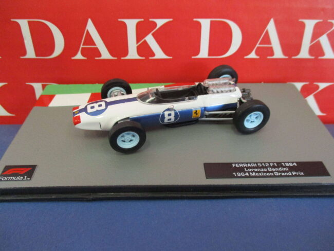 Die cast 1/43 Modellino Auto F1 Ferrari 512 F1 Mexican GP 1964 L. Bandini