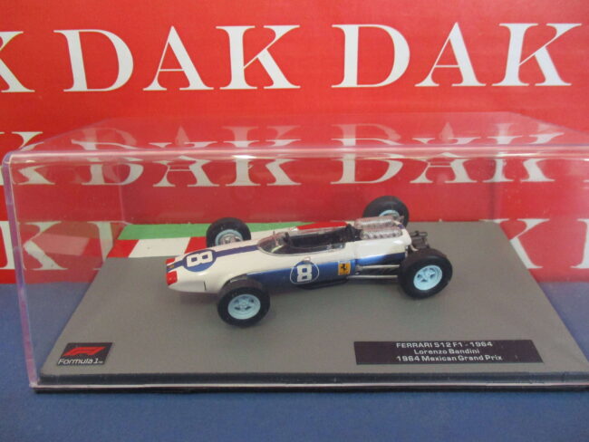 Die cast 1/43 Modellino Auto F1 Ferrari 512 F1 Mexican GP 1964 L. Bandini - immagine 4