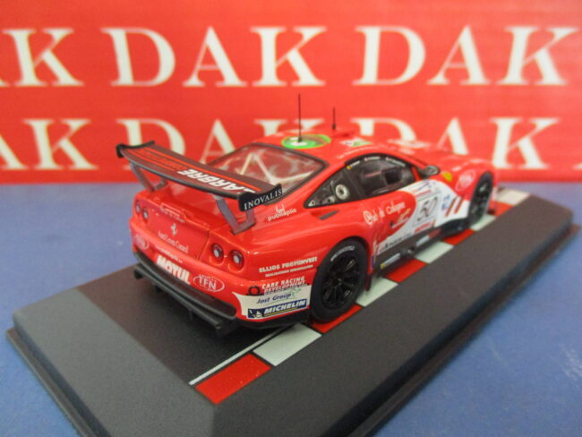 Die cast 1/43 Modellino Auto Ferrari 550 Maranello 24H Le Mans 2005 - immagine 3