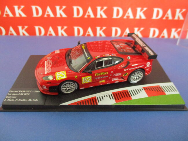 Die cast 1/43 Modellino Auto Ferrari F430 GTC 24H Le Mans 2009 M. Salo