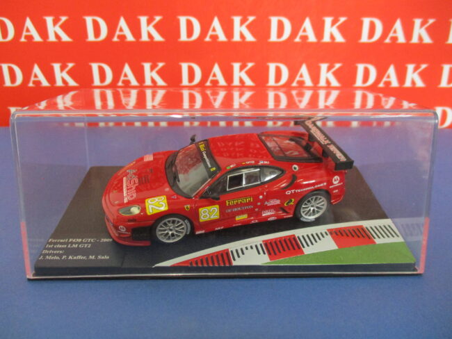 Die cast 1/43 Modellino Auto Ferrari F430 GTC 24H Le Mans 2009 M. Salo - immagine 4