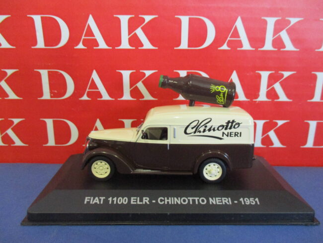 Die cast 1/43 Modellino Furgone Pubblicitario Fiat 1100 ELR Chinotto Neri 1951