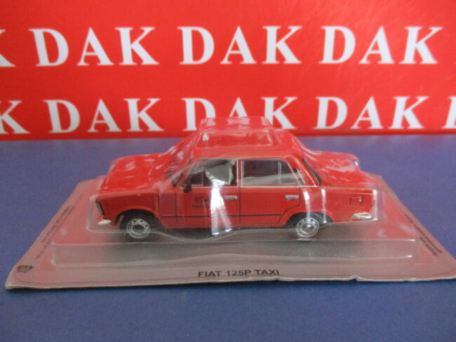 Die cast 1/43 Modellino Auto Fiat 125P Taxi by Ist - immagine 4