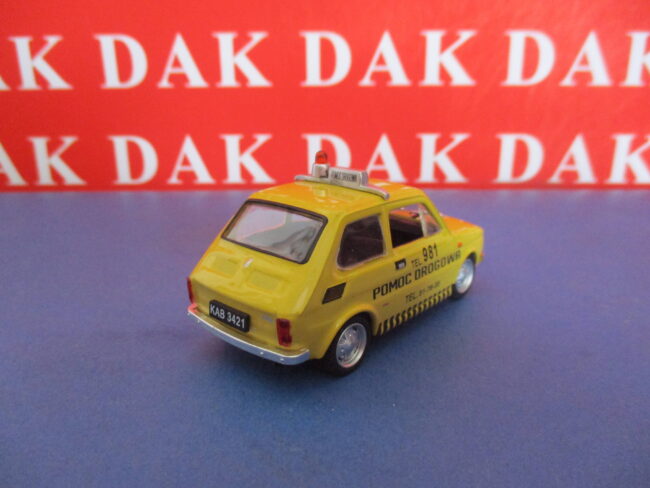 Die cast 1/43 Modellino Auto Fiat 126P Soccorso Stradale by Ist - immagine 3