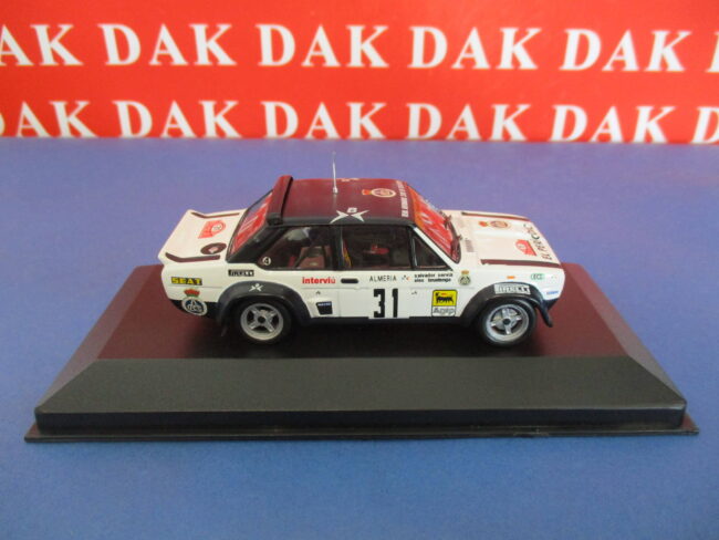 Die cast 1/43 Modellino Auto Fiat 131 Abarth Rally Monte Carlo 1979 S. Servia - immagine 2