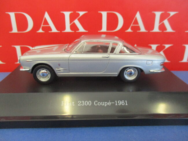 Die cast 1/43 Modellino Auto Fiat 2300 Coupe 1961 grigio acciaio by Starline