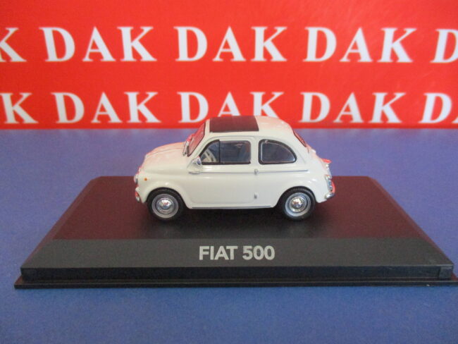 Die cast 1/43 Modellino Auto Fiat 500 1961 bianca