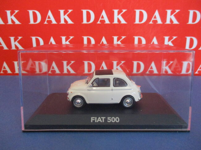 Die cast 1/43 Modellino Auto Fiat 500 1961 bianca - immagine 4