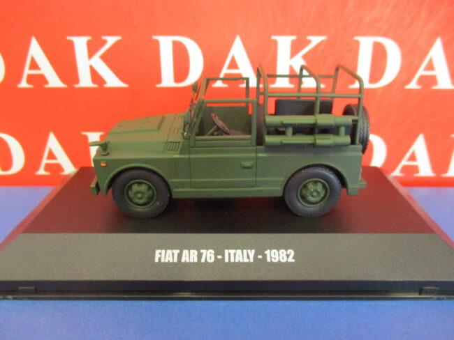 Die cast 1/43 Modellino Auto Fiat Campagnola AR 76 1982 Esercito Italiano Italy - immagine 2