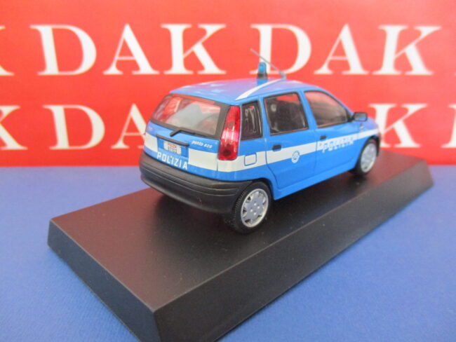 Die cast 1/43 Modellino Auto Polizia Police Fiat Punto 60S 1996 - immagine 3