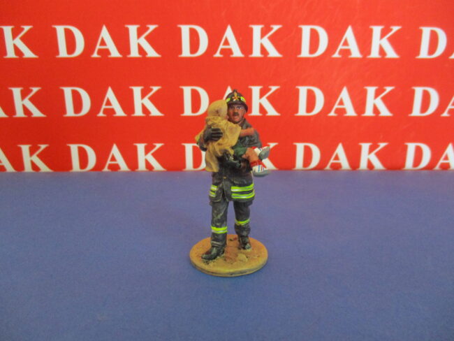 1/32 54MM Soldatino Soldier Pompiere Fireman S.Giuliano Italy 2003 N28