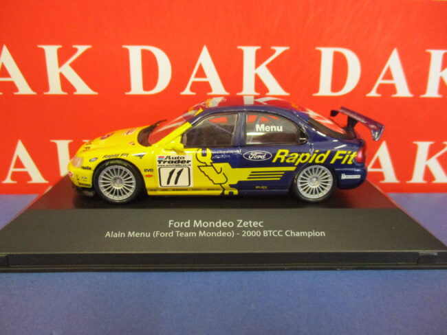 Die cast 1/43 Modellino Auto Ford Mondeo Zetec BTCC 2000 A. Menu