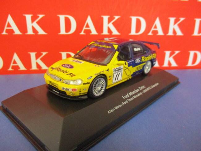 Die cast 1/43 Modellino Auto Ford Mondeo Zetec BTCC 2000 A. Menu - immagine 2