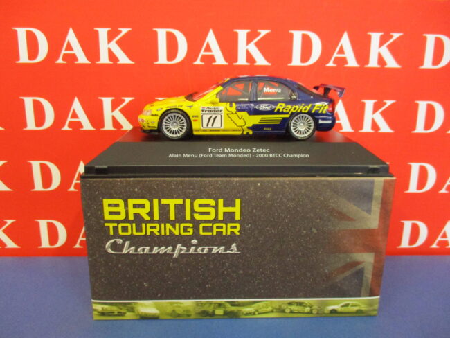 Die cast 1/43 Modellino Auto Ford Mondeo Zetec BTCC 2000 A. Menu - immagine 4