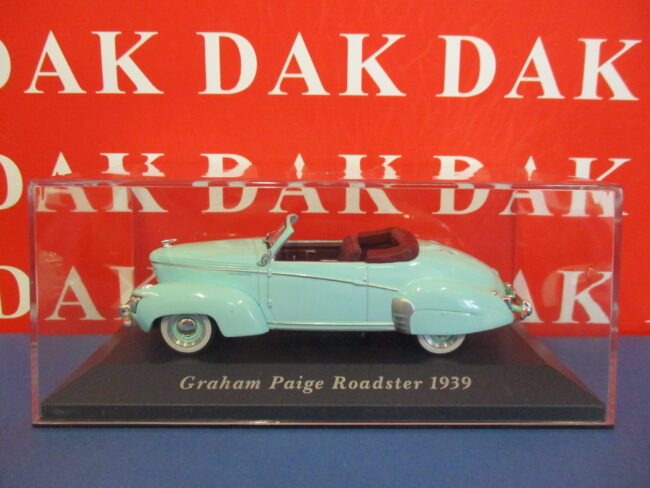 Die cast 1/43 Modellino Auto Graham Paige Roadster 1939 - immagine 4