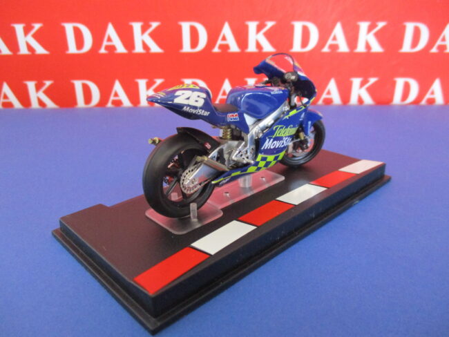 Die cast 1/24 Modellino Moto GP Honda RSW250 Dani Pedrosa 2004 - immagine 3