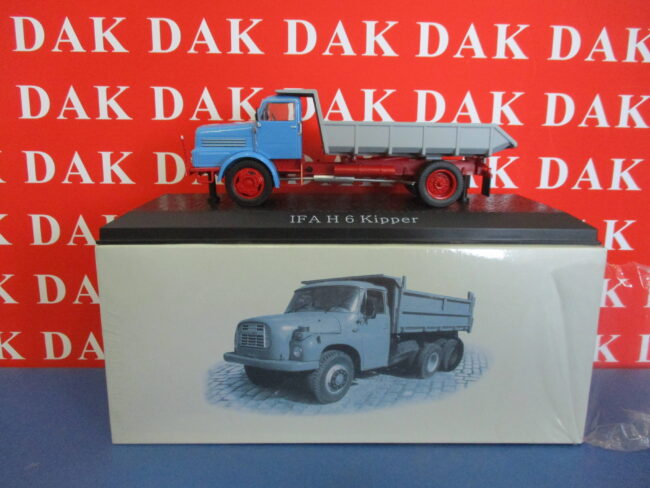 Die cast 1/43 Modellino Camion Truck IFA H6 Kipper - immagine 5