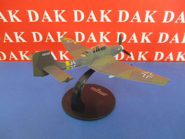 Die cast 1/72 Modellino Aereo Aircraft Junkers JU 87 G-2 Stuka Hans Rudel 1944 - immagine 3