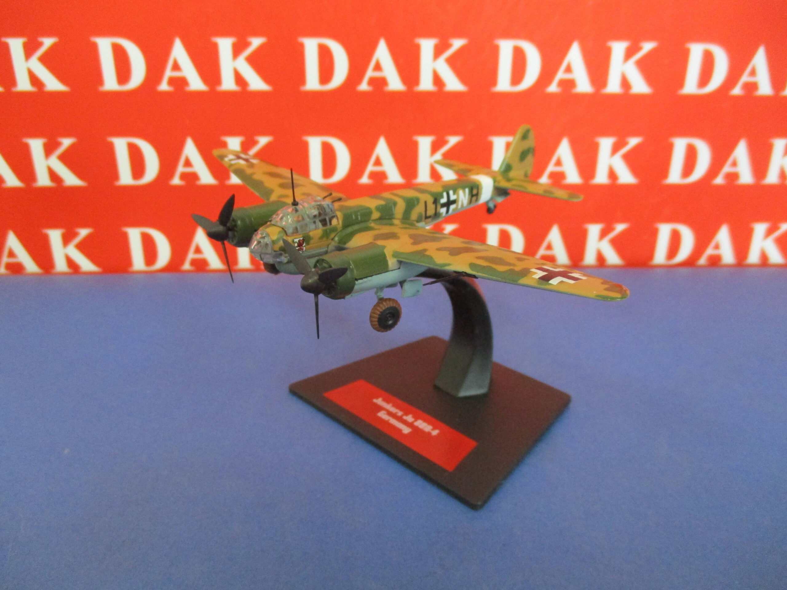 Die cast 1/144 Modellino Aereo Aircraft Junkers Ju 88A-4 Germany