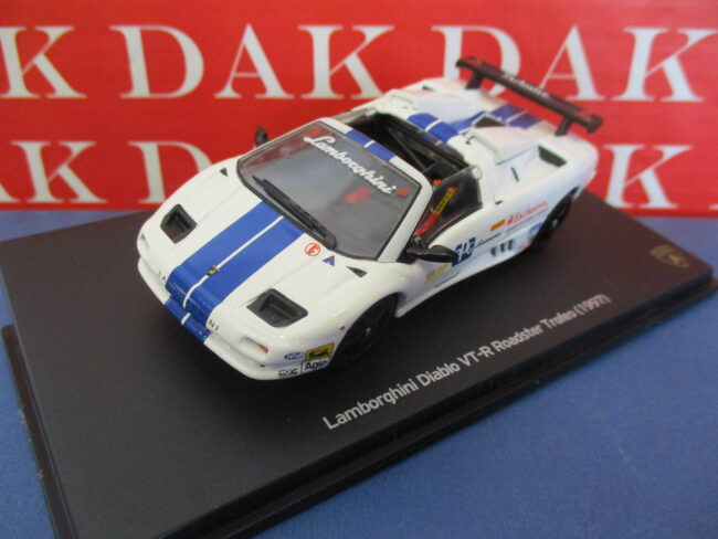 Die cast 1/43 Modellino Auto Lamborghini Diablo VT-R Roadster Trofeo 1997 - immagine 2