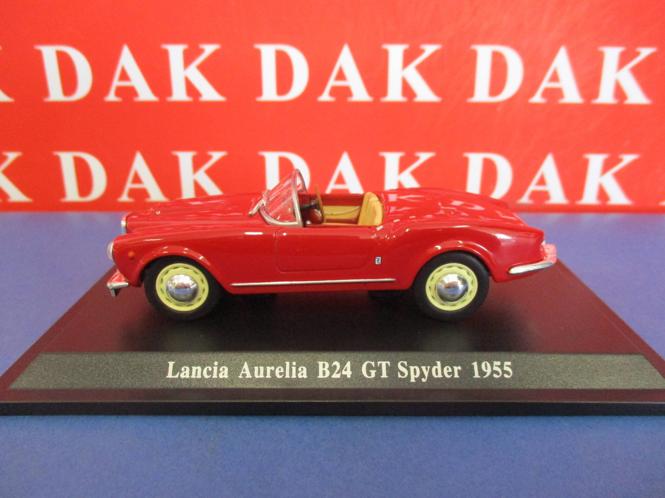 Die cast 1/43 Modellino Auto Lancia Aurelia B24 GT Spider 1955 Norev