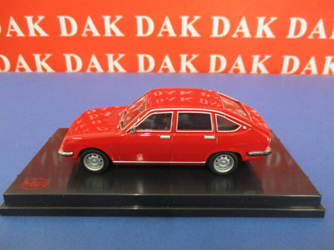 Die cast 1/43 Modellino Auto Lancia Beta Berlina 1 Serie 1972 Red by Pego